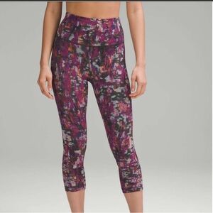 Lululemon Wunder Train high rise tights size 6